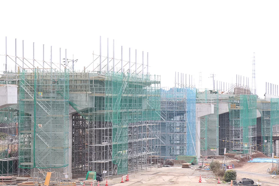 静岡市橋梁工事の施工事例画像2