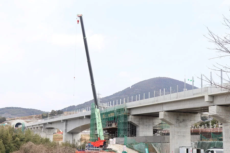 静岡市橋梁工事の施工事例画像4